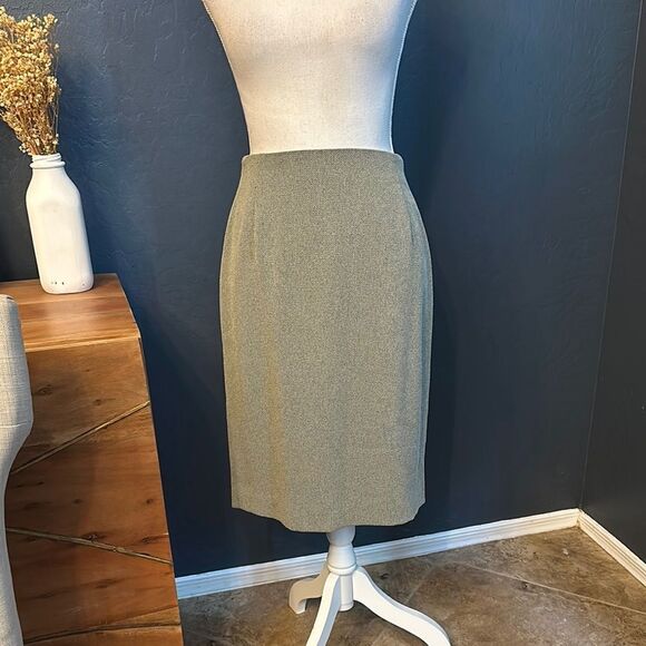 Green Pencil Skirt Work - Picture 1 of 6